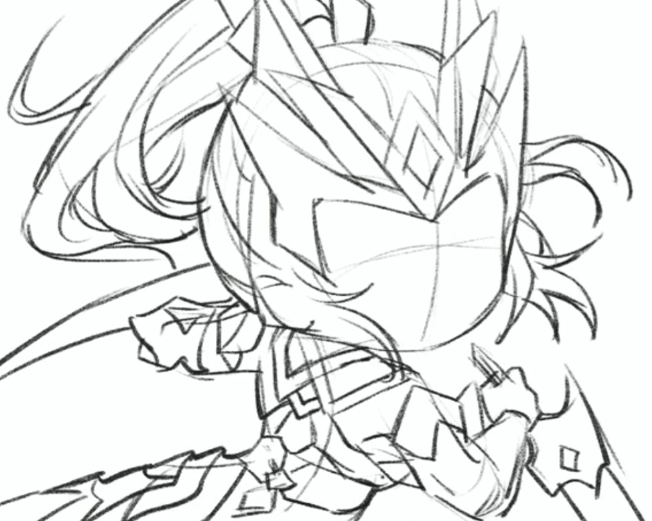 【绘画】巾帼不让须眉,谁说女子不如男!