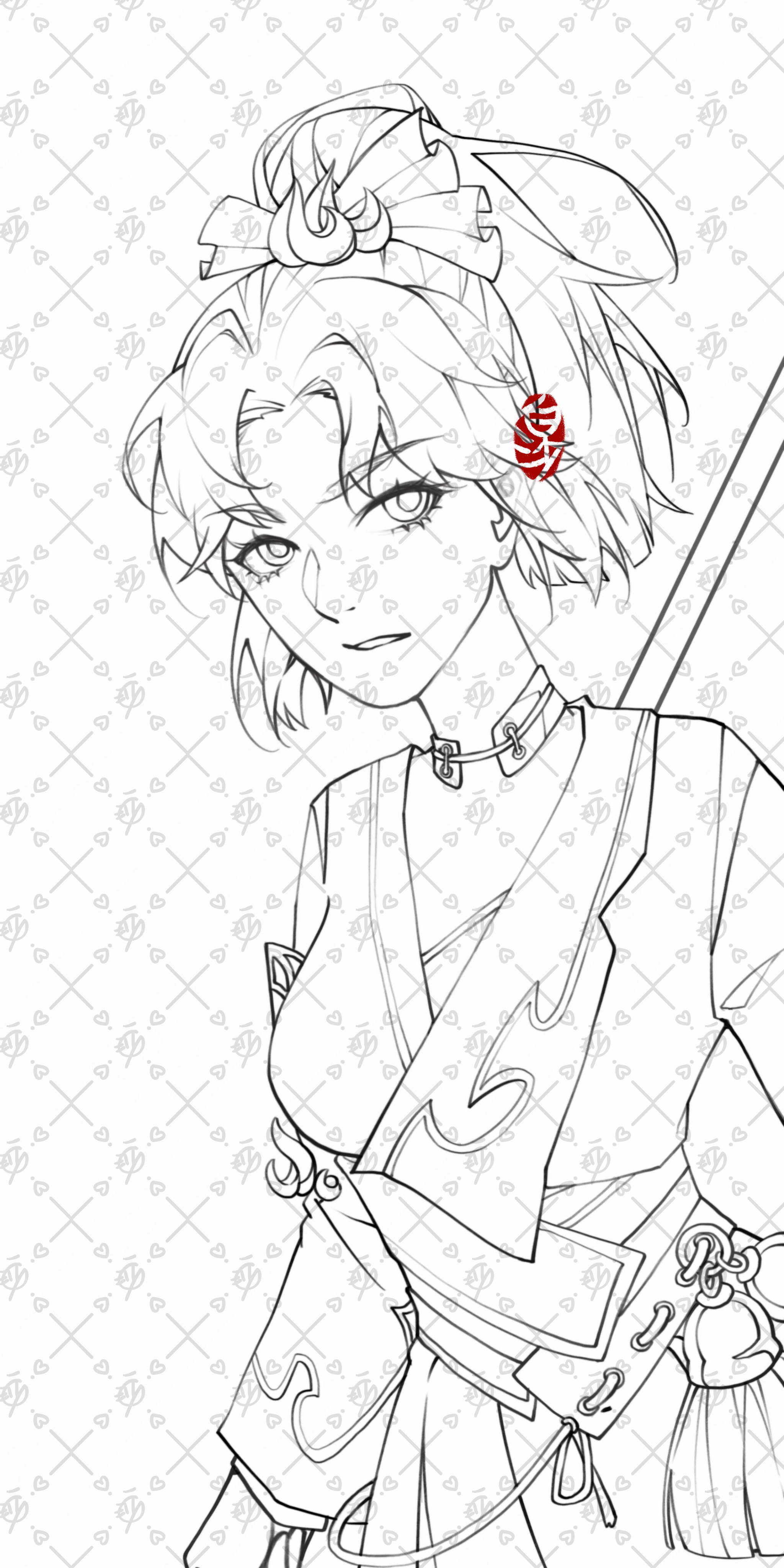 【绘画】云缨飞酱～嗨呀!不愧是我!